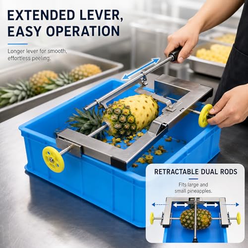 Extractor de corazón de piña de acero inoxidable de alta resistencia 5