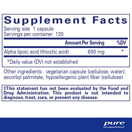 Pure Encapsulations Alpha Lipoic Acid