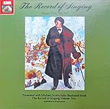  The Record of Singing, Volume Two: 1914-1925 (Presented with Michael Scott\'s 264 page fully illustrated book with illustrations from the Stuart-Liff Collection) [Vinyl Schallplatte] [13 LP Box-Set]