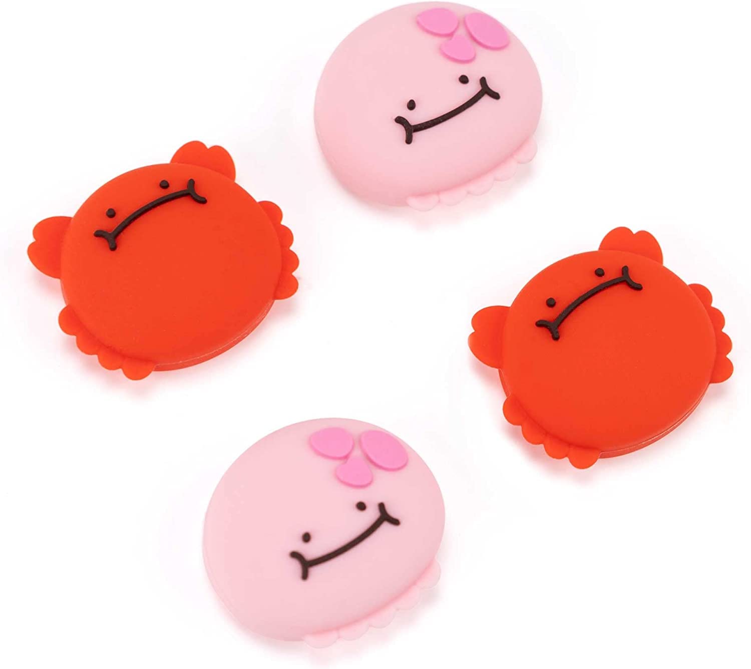 GeekShare 4PCS Kawaii Silicone Joycon Thumb Grip Caps,Cute Animal Shaped Joystick Cover Compatible with Nintendo Switch/OLED/Switch Lite (Crab & Jellyfish) (B0C27K9NRW) Amazon Price History, Amazon Price Tracker