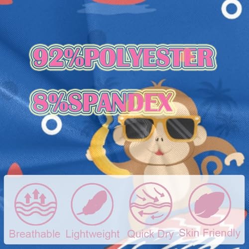 Image of Girls one Piece Swimsuit Summer UPF 50+ Quick Dry Beach Bathing Suit with Straps Swimwear 3-10 Years