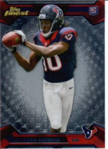 2013 Topps Finest Football Card #103 DeAndre Hopkins Rookie Card Houston Texans
