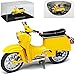 Simson Schwalbe KR51 Gold Gelb 1964-1986 DDR 1/24 Ixo Modell Motorrad