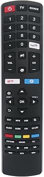 Replacement Remote Control Applicable for Quasar LED Smart TV Q32HST1M