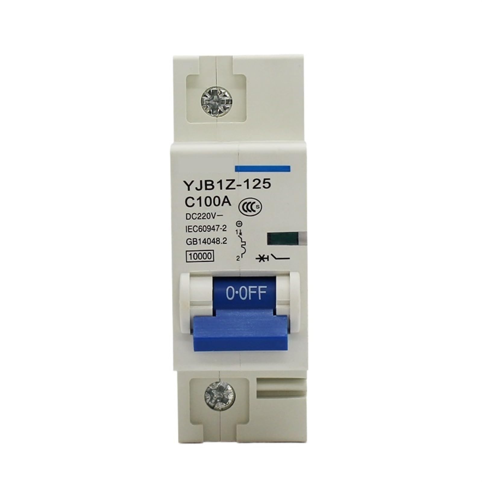 1P 100A 220V DC disjoncteur DC SOLARB Mini disjoncteur for PV solaire DL0226 1 pièces