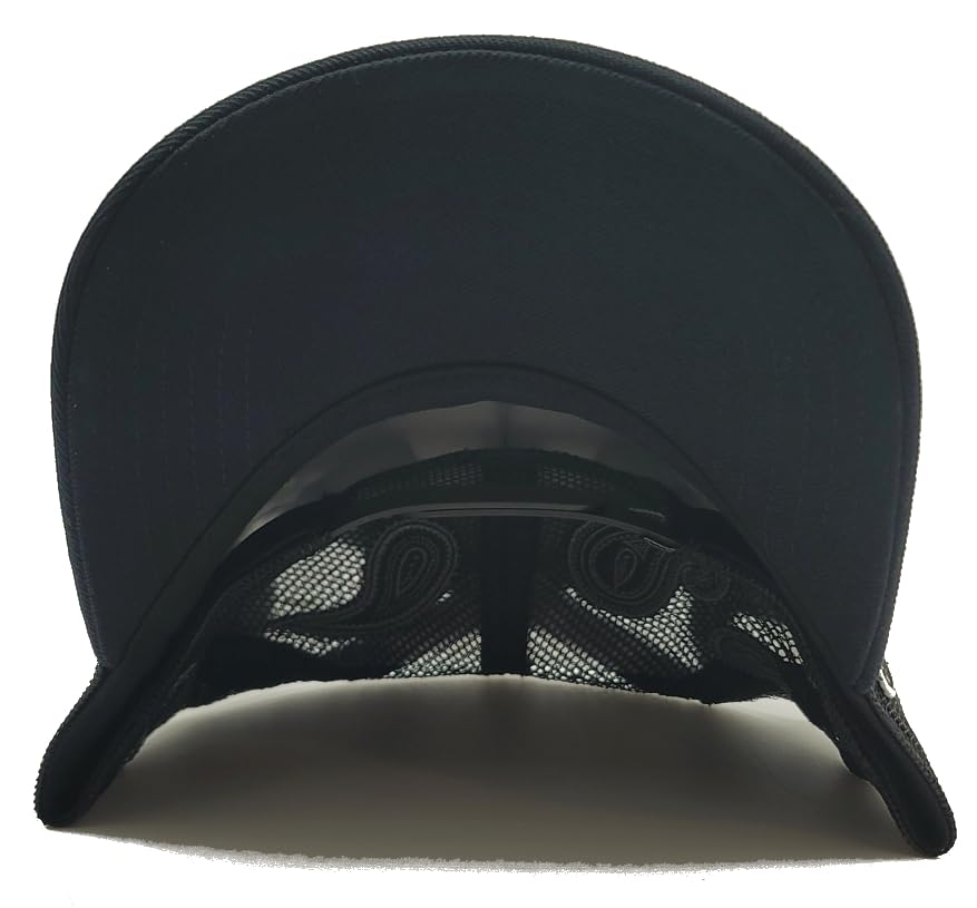 Image of Cult of Individuality New Luxe Paisley Trucker Black Era Snapback Hat