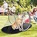 Outdoor-Haustierzelt, Tragbares Faltbares Haustiergehegezelt, Atmungsaktives Mini-Katzenzelt für Haustier, Außenspielzelt für Katzen Kleine Hunde auf Deck/Hof/Terrasse/Park/Camping