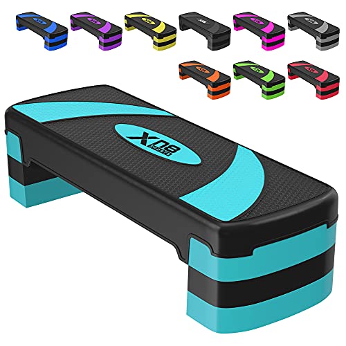 Stepper Ajustable Pro Fitness - 5 Niveaux - 30 Cm - Noir - Neuf Avec Petites Marques