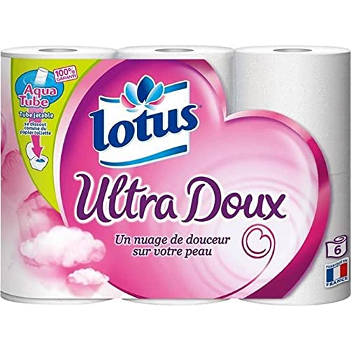 Lotus Ultra Suave Aquatube solución contra irritaciones con 3 lotes de 6 rollos absorbentes 1