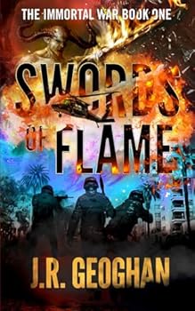 Paperback Swords of Flame (The Immortal War Series) Book