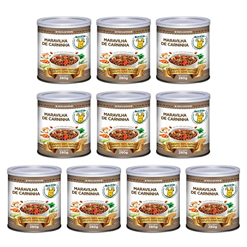 Kit com 10 Latas 280g Maravilha de Carninha