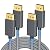 Itramax DisplayPort Cable for Laptop 6.6FT/2Pack,8K 60Hz DP 1.4 Male Ultra High Speed Cord for PC/TV/Gaming Monitor,Support HBR3 Bandwidth of 32.4Gbps,4K@144Hz,2K@165Hz,1080P@240Hz,DP1.2 Compatible,2M