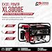Excel Power XL3000E 3kW Open Frame Petrol Generator | 3000W Peak / 2800W Rated | AVR-Regulated 230V Output | Recoil Start | 15L Tank | Low Oil Protection | 2-Year Warranty | Camping, Home Backup