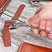 The Beadsmith Leather Rotary Hand-Sewing Leather Punch Tool, 5 Different-Size Holes, Jewelry-Making Supplies and Leather Working Tools.