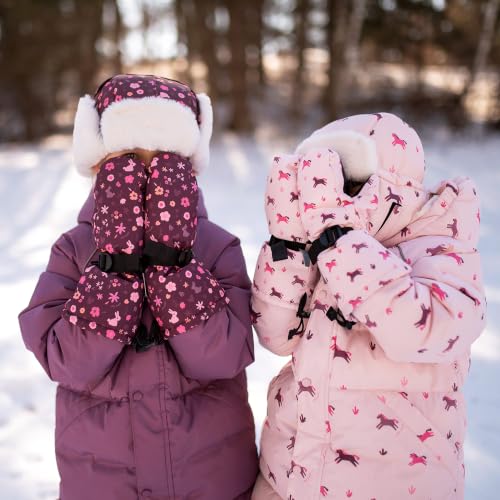 Image of JAN & JUL Girls' Toasty-Dry Waterproof Snow Mittens
