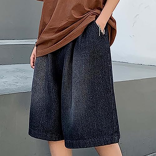 Short en jean pour homme coupe droite confortable et léger