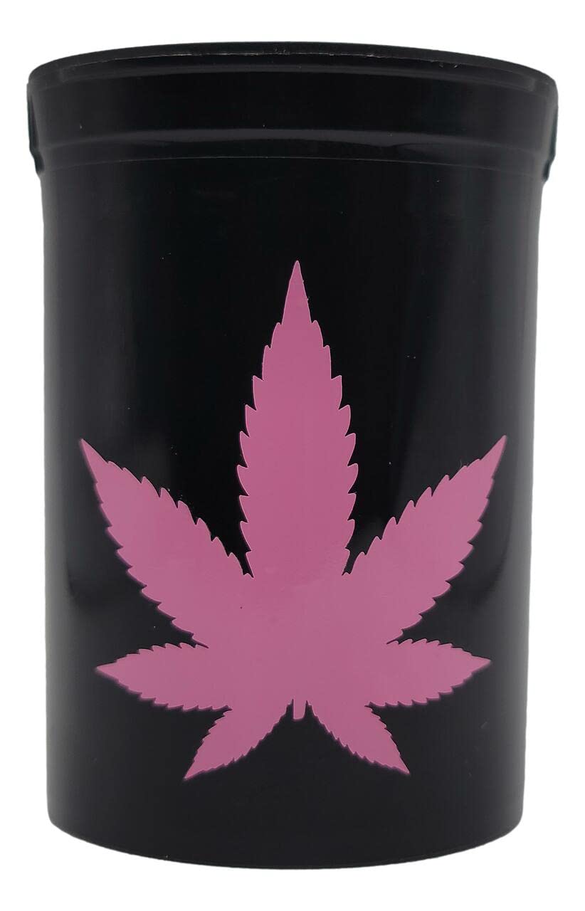 DC Crafts Nation Pop Top 30 Dram Smell Proof Fresh Kettle Herbal Storage Container - Leaf Pink
