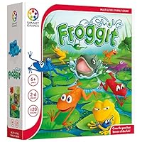 SmartGames Froggit - A Family Board Game for 2-6 Players Ages 6 - Adult