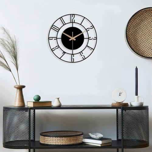 Image of Home Decoration European Peacock Analog Wall Clock Crystal Luxury Living Room Creative Personality Art,Metal,Blue,Birds (Style-1, 60CM)