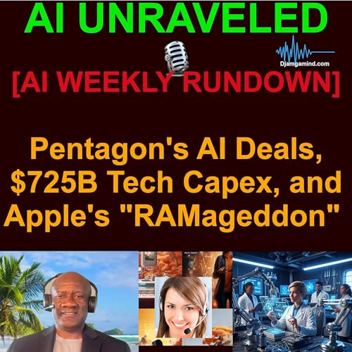 [AI WEEKLY NEWS RUNDOWN] Pentagon's AI Deals, $725B Tech Capex, and Apple's "RAMageddon" (Apr 27 - May 03 2026)