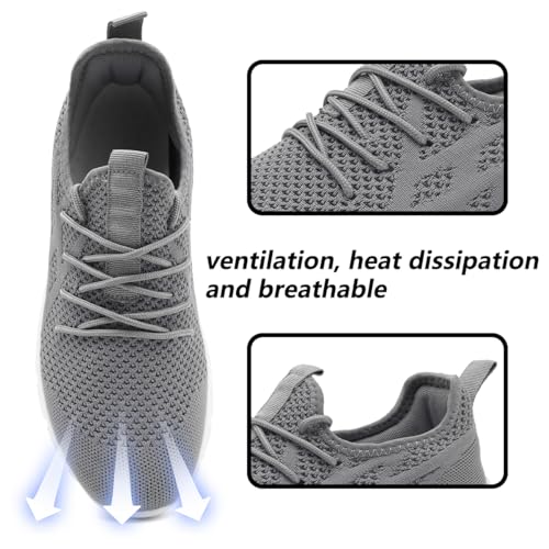 Image of DLWKIPV Men's Shoes Running Road Walking Sneakers Sports Athletic Workout Gym Shoes Casual Comfortable Breathable Fashion