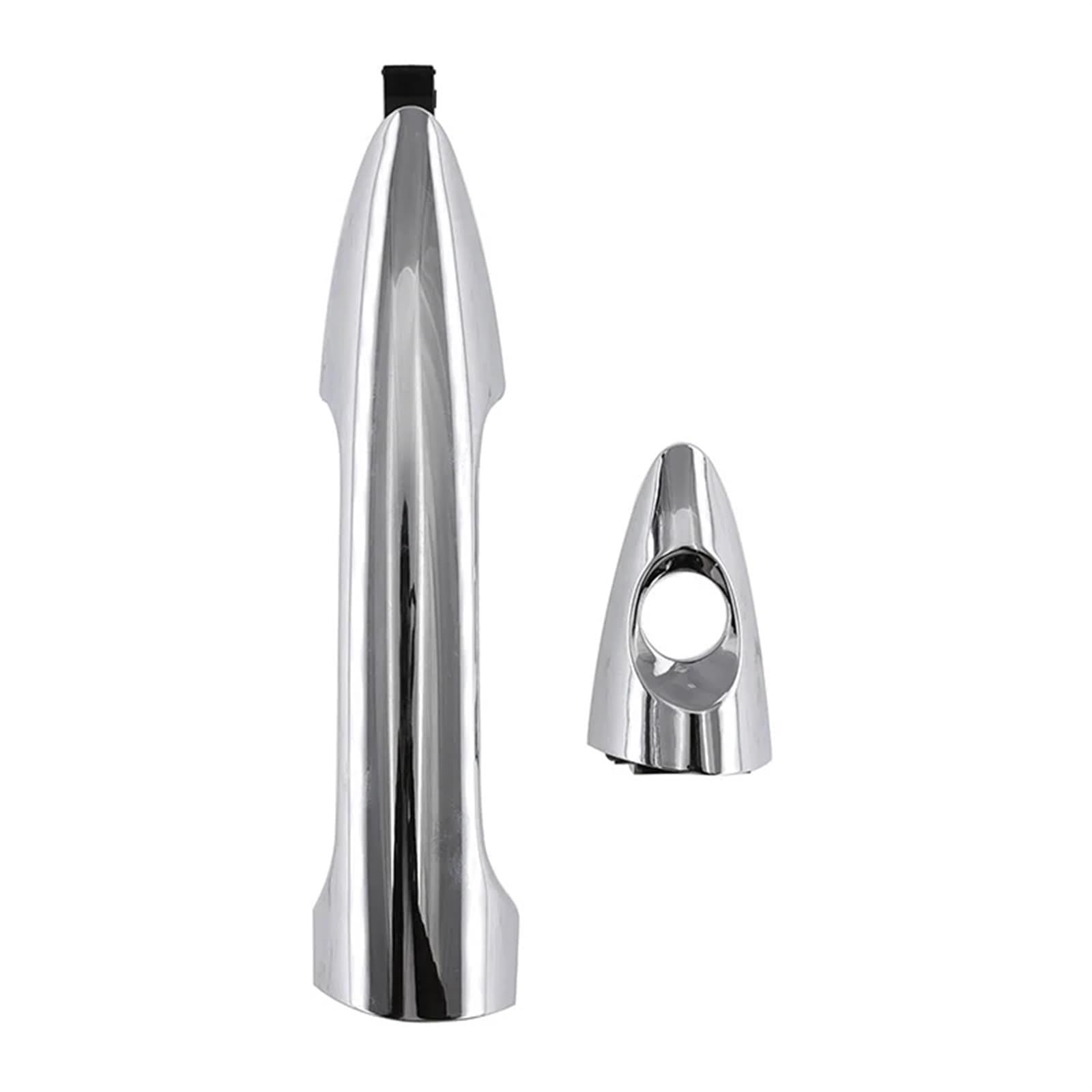 OUVECR for Kia for Rio K2 2011 Chrome Outside Exterior Door Handle 82651-4X000 Car Outer Door Handle