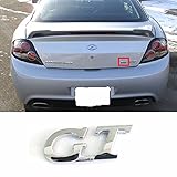 Rear Trunk GT Logo Emblem for Hyundai 2003-08 Tiburon Coupe OEM Parts