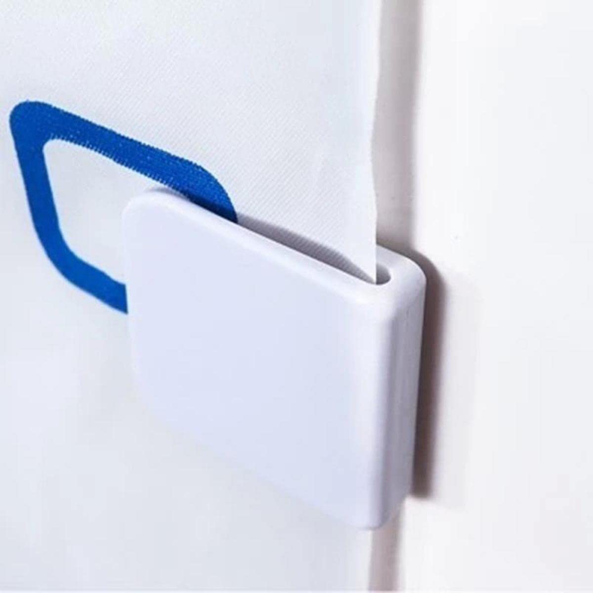 2 ~ 10 unids/set de clips de cortina de ducha anti salpicaduras de agua protector de fugas de agua baño hogar cortina clip herramientas-República Checa, 10 piezas