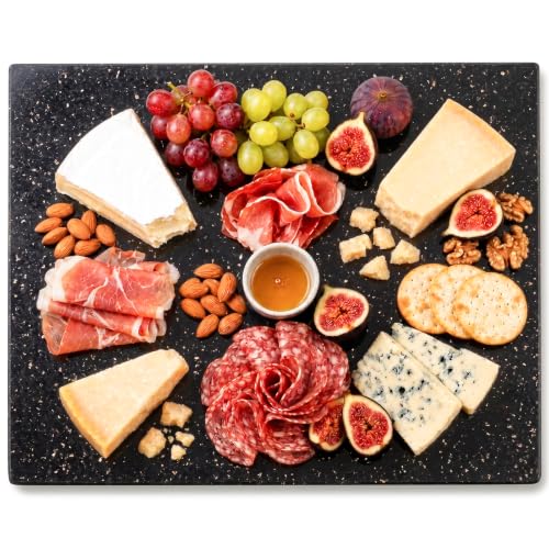 Tabla de cortar rectangular de granito 20x16 pulgadas miniatura 1