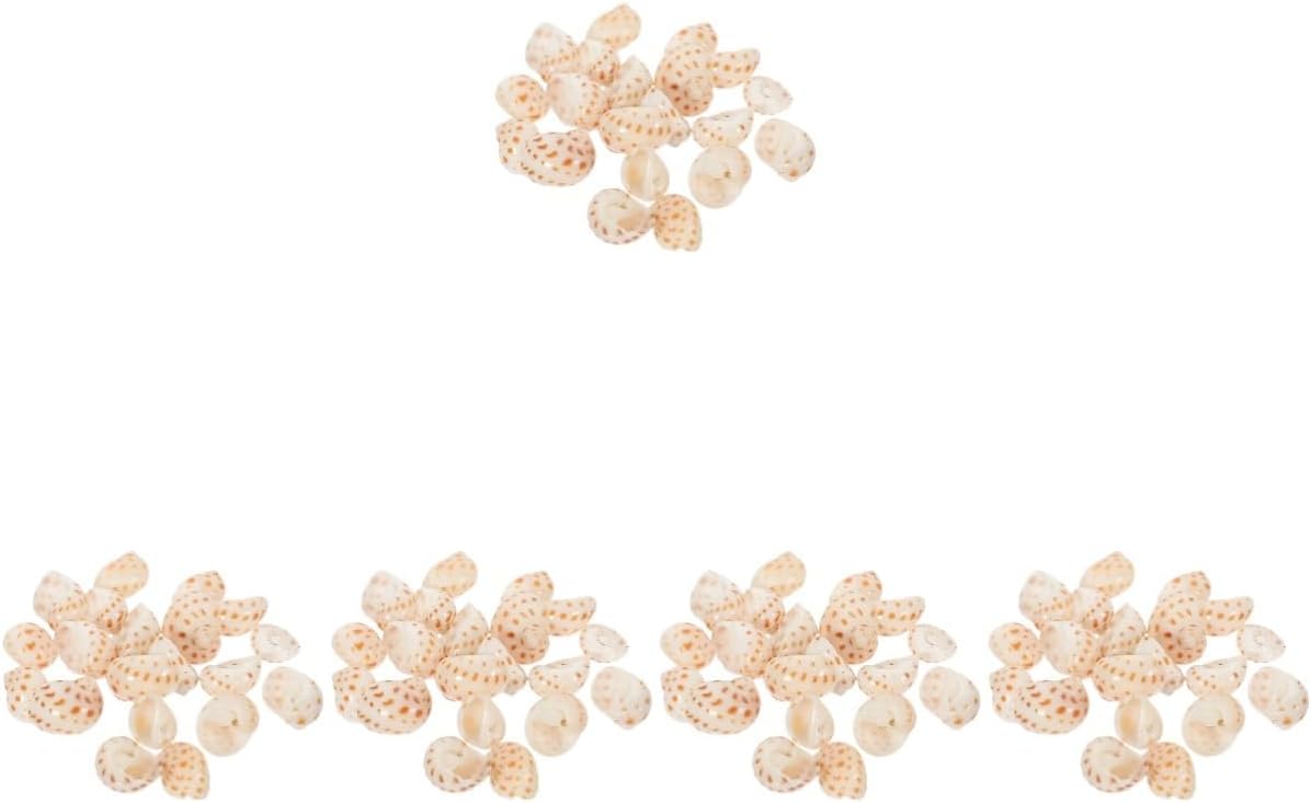 4sets Handmade Shell Decoration Plant Terrarium Decor Ocean Decor Landscape Fish Net Sunken Sea Gravel Platform Aquarium Decorations Small Tank Sand Conch 40pc