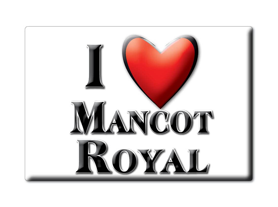 Enjoymagnets MANCOT ROYAL (CYM) FRIDGE MAGNET ENGLAND WALES SOUVENIR I LOVE GIFT PRESENT
