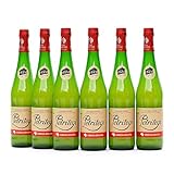 Petritegi Eko Euskal Sagardoa – Sidra Ecológica 100% Manzana Vasca | DO Euskal Sagardoa | Producción Sostenible y Ecológica | 6% Vol (Pack 6)