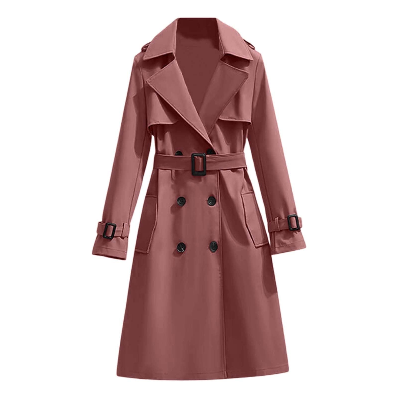 Lässiger Damenmantel, lässige Layering-Oberbekleidung für Alltag, Arbeit, Reisen und Übergangszeit, für einen leicht abgestimmten Look, geeignet für Frühlings- und Herbst-Outfits