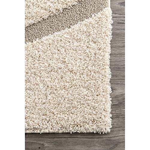 Image of Shaggy Super Soft Carpet for Home & Living Room Size - 4 X 6 Ft (Cream)