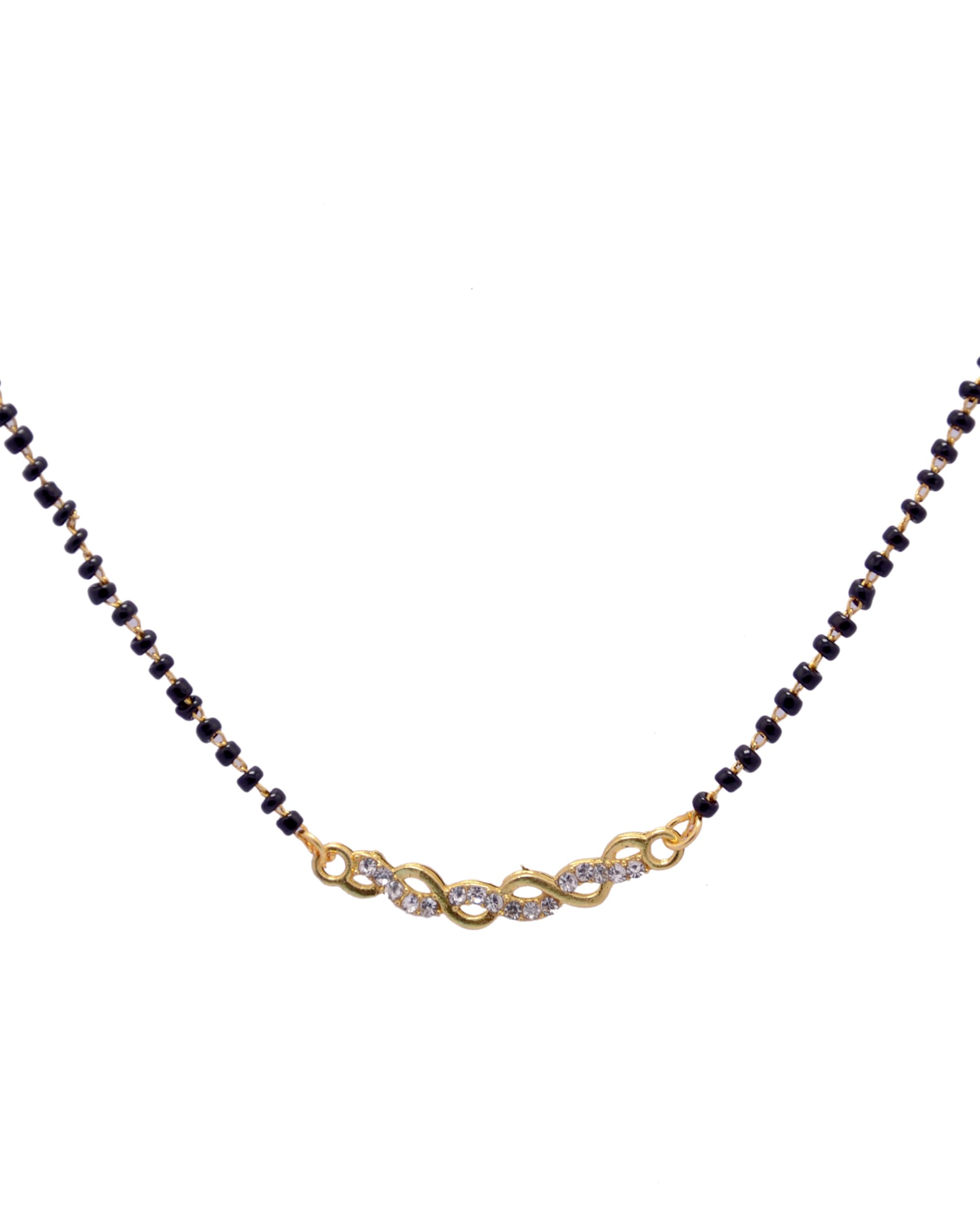 Diamond Gold Plated Mangalsutra Pendant with Chain for Women (B0CKNBW9X9) Amazon Price History, Amazon Price Tracker