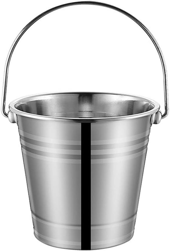 3L Stainless Steel Ice Bucket Can Hold 2 Bottle Of