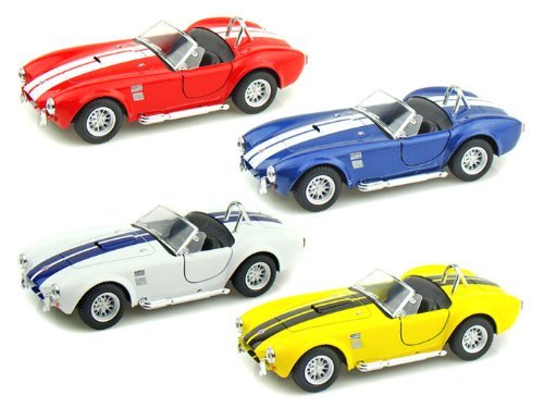 Kinsmart1/32 Scale Diecast Pullback Action 1965 Shelby Cobr