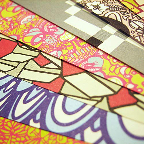 Origami Paper Gift Set | 200 Sheets, 6” Square | Designer Patterns Complete Collection #TOP1