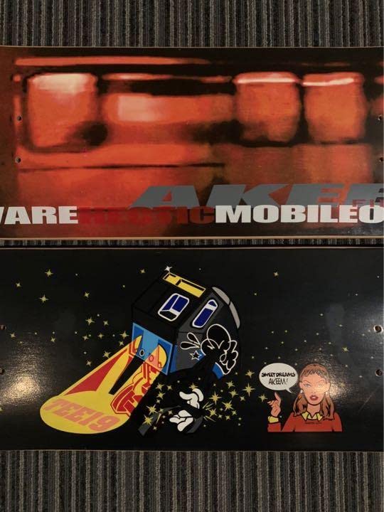 Amazon.co.jp: スケシン SUBWARE HECTIC T19 コラボ スケートボード