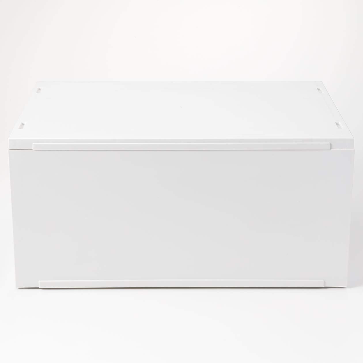 Amazon.co.jp: 無印良品 ポリプロピレンケース・引出式・横ワイド・深