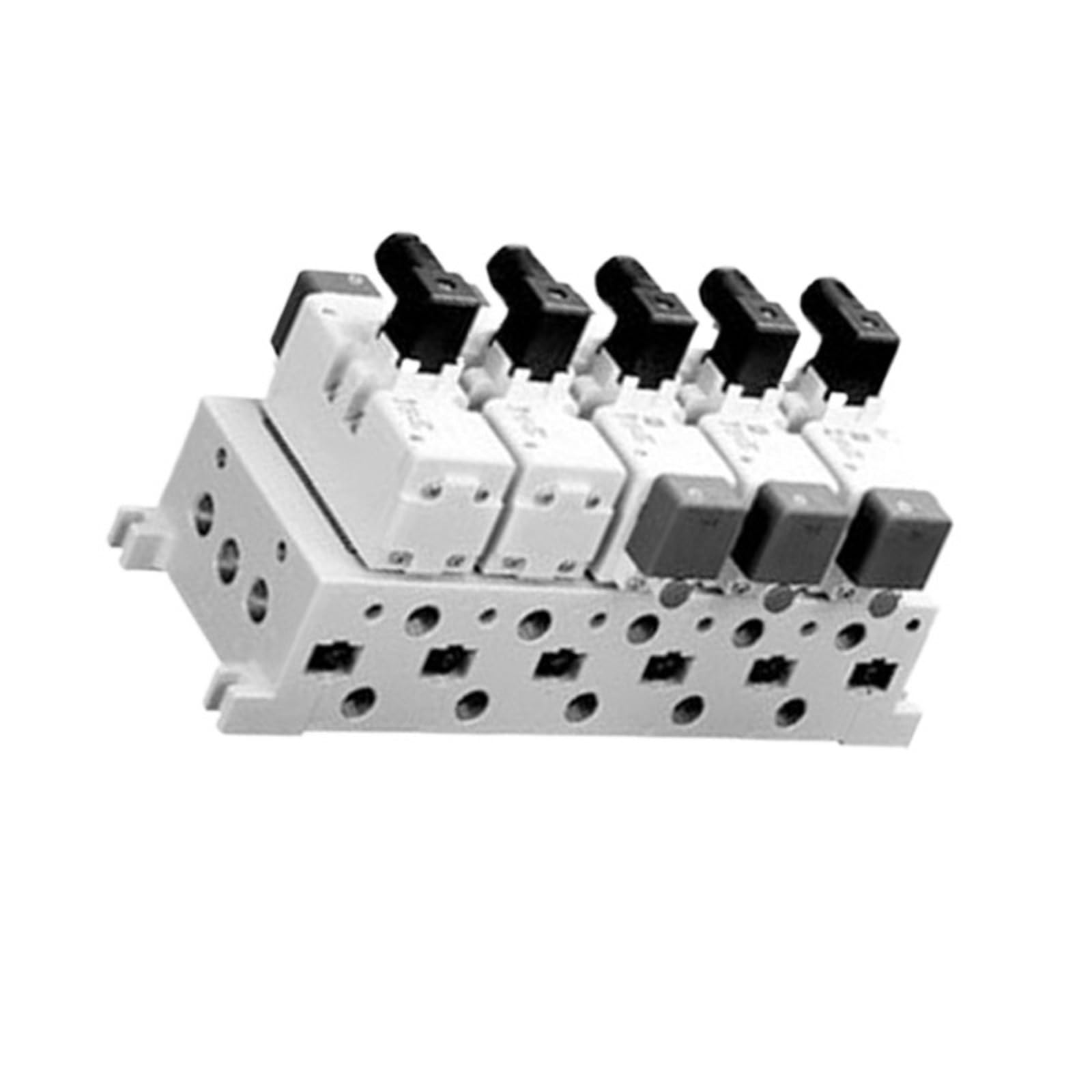 Distributeur pneumatique électrovanne 5 ports VQ7-6-FG-D-3N pour industrie