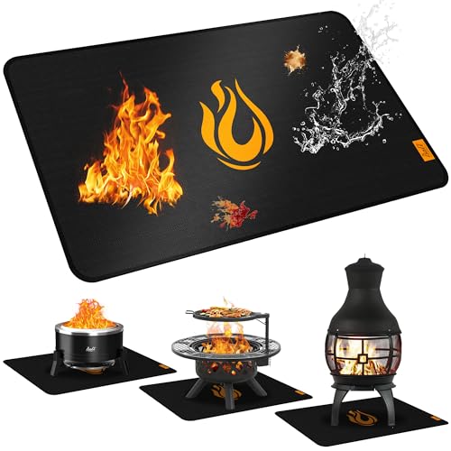 BALI OUTDOORS Large 68x48 inches Grill Mats for Outdoor Grill,