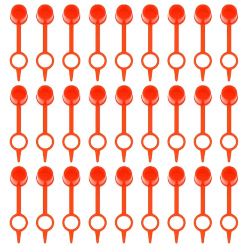 Totority 600pcs Grease Fitting Caps Durable Covers for Zerk Machine Tools Easy Installation with Integral Retaining Ring Protects for Vehicles Machinery and Hydraulic Devices