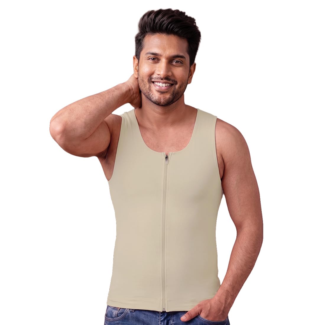 dermawear Men Zenrik-G Gynaecomastia Shapewear Vest for Chest and Abdomen-picture-47