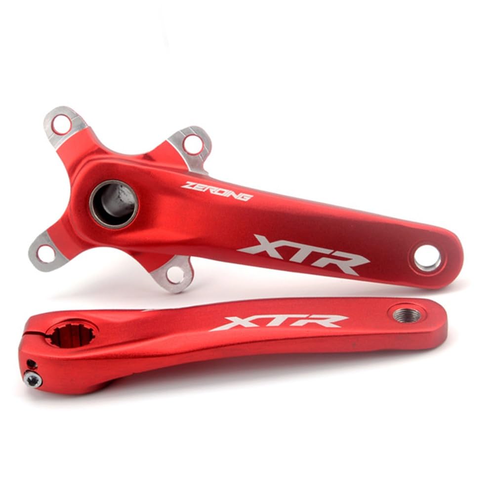 ZXGSXIOU Bike Crank Arm MTB Crankarm Set 170mm 104BCD Left Right Aluminium Hollow Integrated Crankset For Mountain