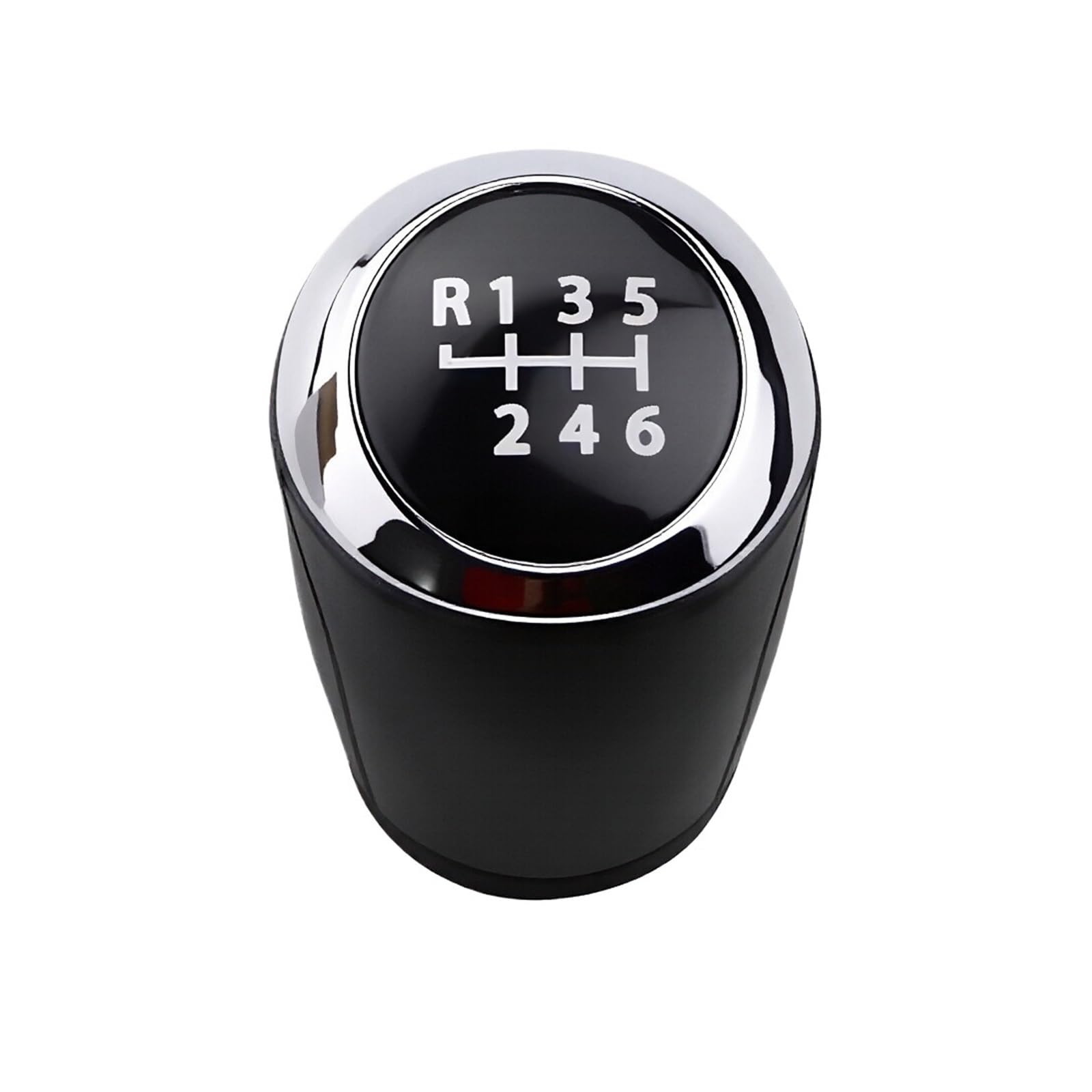Qmtvfsrh 6 Speed Car Gear Shift Knob For Sonic For Aveo For T300 2011-2015 5 Manual Gear Shift Knob With Gaiter Boot Dustproof Cover Black(6 Speed)