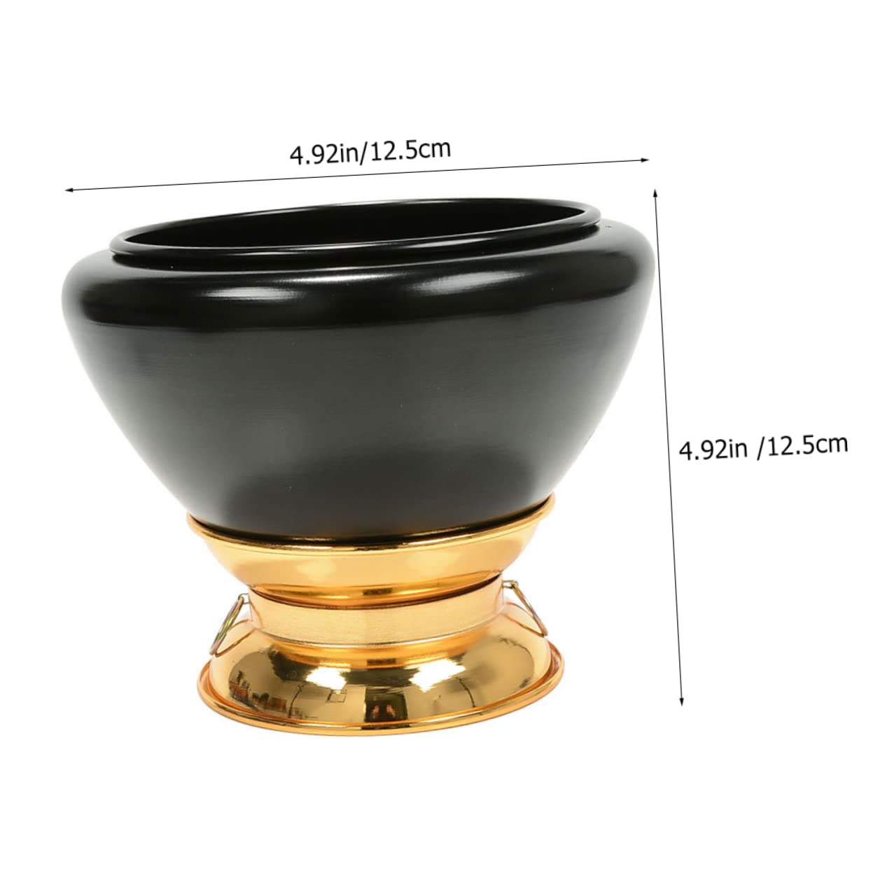 CIMAXIC Singing Bowl Copper Meditation Bowl for Yoga Relaxation Lightweight Portable for Meditation Rooms and Home Decor