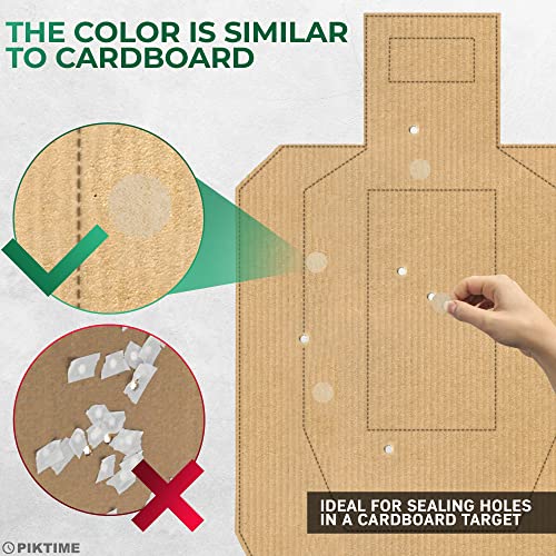 1000Pcs Cardboard Targets For Shooting -1" Idpa Targets Cardboard Ipsc Target Pasters Practice Dots Uspsa Mini Targets For Pistol Shooting Range Targets - Airsoft Target Stickers Archery Target Paster #TOP2