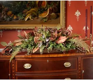 Petals Tuscan Buffet Silk Centerpiece