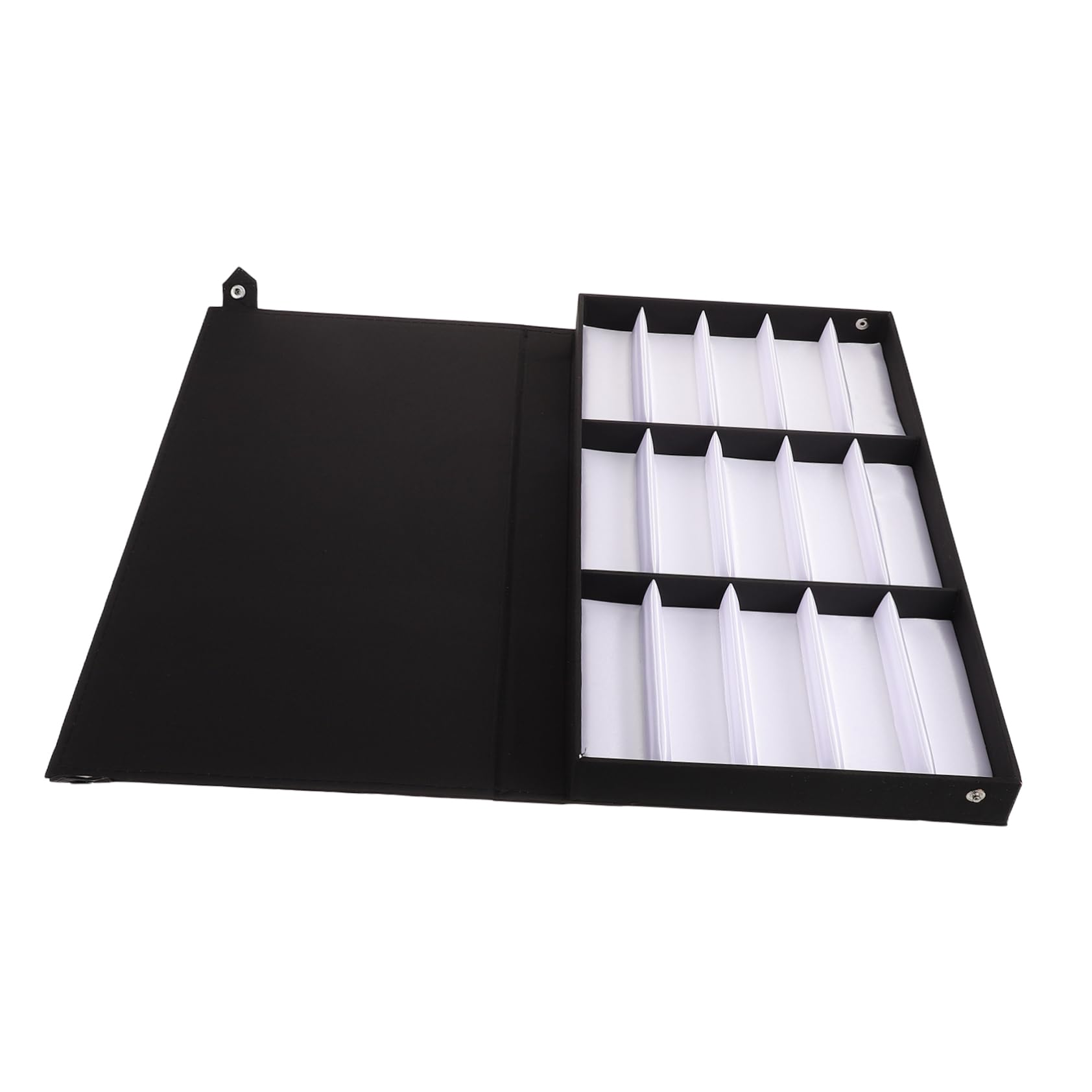 CLISPEED Caja De Almacenamiento Para Gafas De Sol Organizador De Ranuras Expositor De Gafas Hogar y Viajes Estuche Rígido